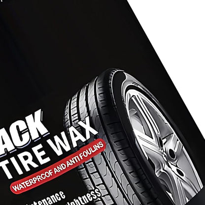 Tire Polish | 150g Rim Maintenance Cream | with Sponge Waterproof Tire Cleaner and Shine,for Vehicle Exterior Automotive Truck Trailer Tractor RV SUV