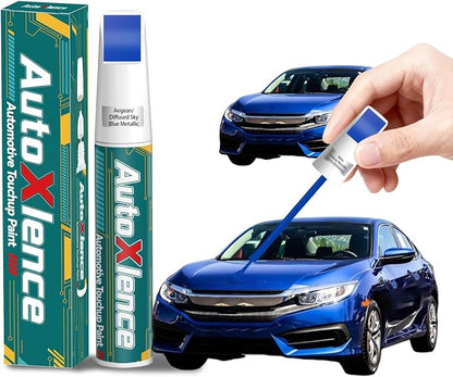 B-593M Aegean/Diffused Sky Blue Metallic Touch Up Paint Compatible with Honda Car Paint Pen Scratch Repair Automotive Scratch Remover Fix Exact Color Match