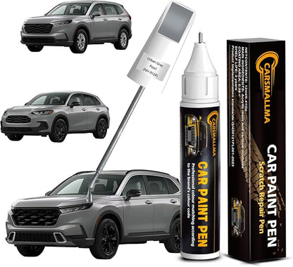 Car Touch Up Paint for Honda(NH-912P Urban Gray Pearl), Color Accurate Car Scratch Repair Remover Pen,Auto Paint Quick and Easy to fix Vehicle Chips and Nicks Scuff