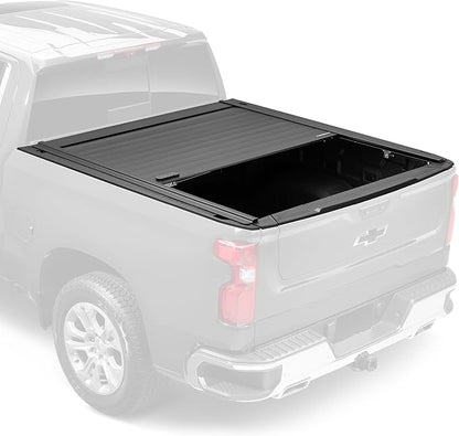 RealTruck Retrax RetraxPRO MX Retractable Truck Bed Tonneau Cover | 80484 | Fits 2020 - 2026 Chevy/GMC Silverado/Sierra 2500/3500HD (does not fit w/ factory side storage boxes) 6' 10" Bed (82.2")