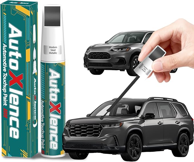 NH-797M Modern Steel Metallic Touch Up Paint Compatible with Honda Car Paint Pen Scratch Repair Automotive Scratch Remover Fix Exact Color Match