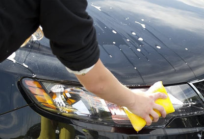 Detailer's Choice 9-24M8 Microfiber Scrub Sponge,Yellow