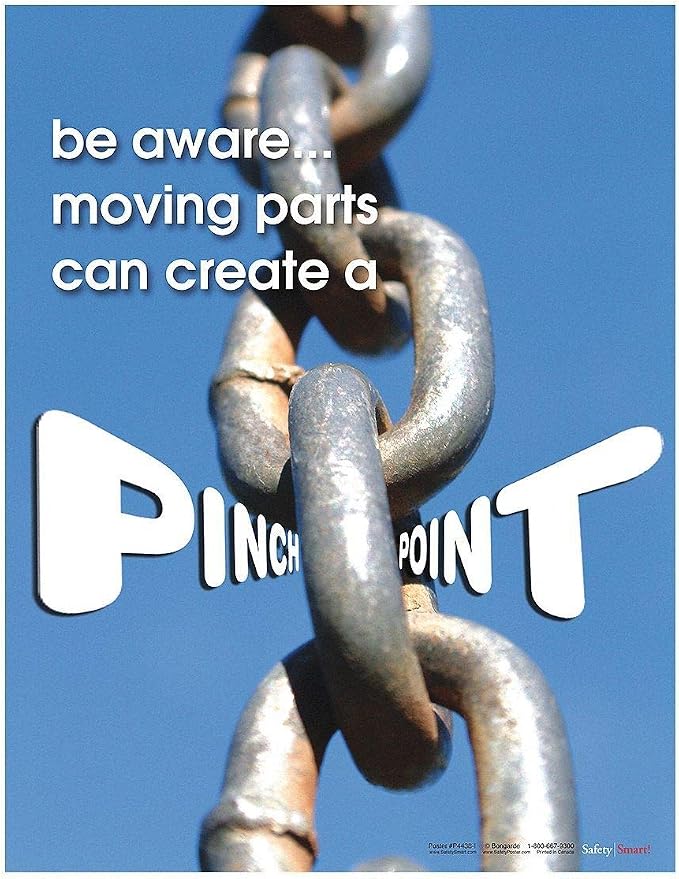 Safety Poster, English, 17" x 22", 1 EA - P4438