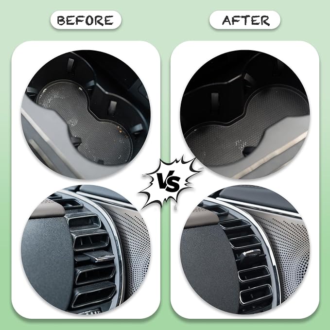 Cleaning Gel for Car Cleaner Cleaning Kit Automotive Air Vent Dust Cleaning Slime for Auto Cleaning Putty Universal Dust Car Accessories Car Interior Cleaner Keyboard Cleaning Laptop Black | Automotive Air Vent Dust Cleaning, Universal Dust Cleaner, Ca...