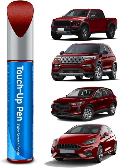 E4/F1/6D/M6886/M6470/6470C Vermillion Red Touch Up Paint Compatible with Ford Exact Match Touch Up Paint Car Scratch Repair