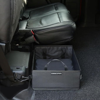 GEEDAR Under Seat Storage Truck Tool Box Organizer for Truck Underseat Storage Ford F150 F250 F350 Chevy Silverado Accessories (for the Single Seat)