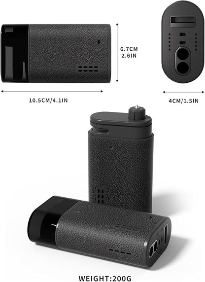 4in1 Wireless Adapter for Apple CarPlay&Andriod Auto&AirCast&MiraCast with Auto Emergency Rescue Device, Connection for Convert Wired to Wireless and Safety