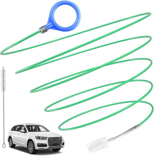 Auto Sunroof Drain Cleaning Tool, 78 Inch Flexible Tube Cleaning Brush, Drain Brush Extra Long Pipe Cleaners for Cars, Car Accessories, Car Sunroof Drain Hole Cleaner for Drains, Sewers, Windshields