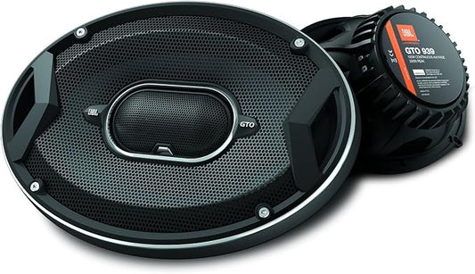 JBL GTO939 GTO Series 6x9" 300W 3 Way Black Car Coaxial Audio Speakers Stereo