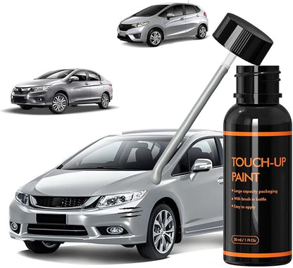 NH700M Alabaster Silver Touch Up Paint Compatible With Honda Cars, DIY Car Paint Scratch Repair Kit, Automotive Paints, Quick & Easy Fix Scratch Repair for Civic/CRV/Odyssey/Accord/Pilot/Fit