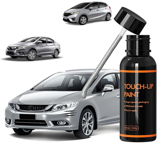 NH700M Alabaster Silver Touch Up Paint Compatible With Honda Cars, DIY Car Paint Scratch Repair Kit, Automotive Paints, Quick & Easy Fix Scratch Repair for Civic/CRV/Odyssey/Accord/Pilot/Fit