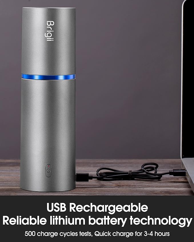 Brigii Mini Handheld Vacuum Cordless, 3 in 1-Car Vacuum & Air Duster & Hand Pump, Portable Rechargeable Cleaner for Car Interior, Small Spaces, Crevices-Y120 Pro