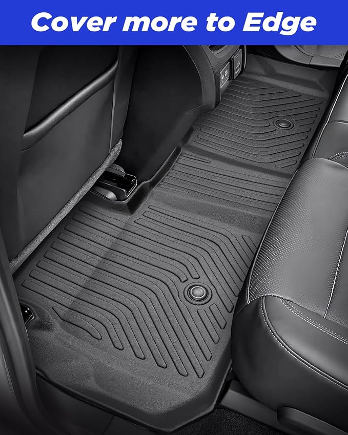 Floor Mats Cargo Liner for Chevrolet Chevy Blazer 2026 2025-2019 (Not EV & Not Trailblazer),All Weather Rubber Carpets for Base/L/LS/LT/Premier/RS Accessories 2023 2022 2021 2020 Car Rug Cover