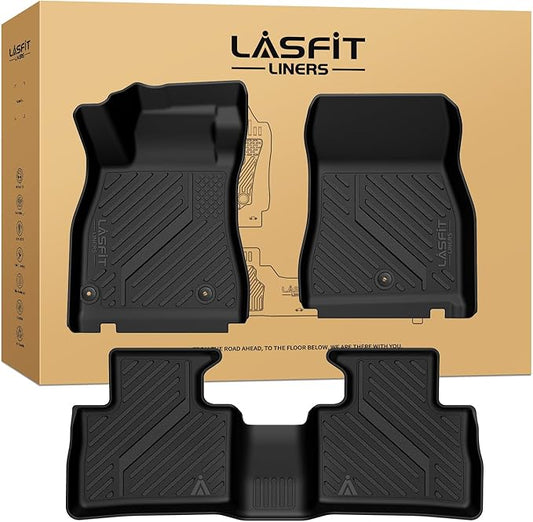 LASFIT Floor Mats for Nissan Sentra 2026, All Weather TPE Custom Fit Floor Liners Car Mats Accessories, Black