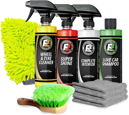 ExoForma Premium Car Care Kit - Car Accessories