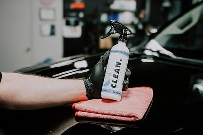 Clean. Quick Detailer – High-Performance Vehicle Detailer for Exterior Surfaces of All Vehicles – Removes Dirt, Dust & Smudges – Restores Shine – Streak-Free Finish – 16oz Spray