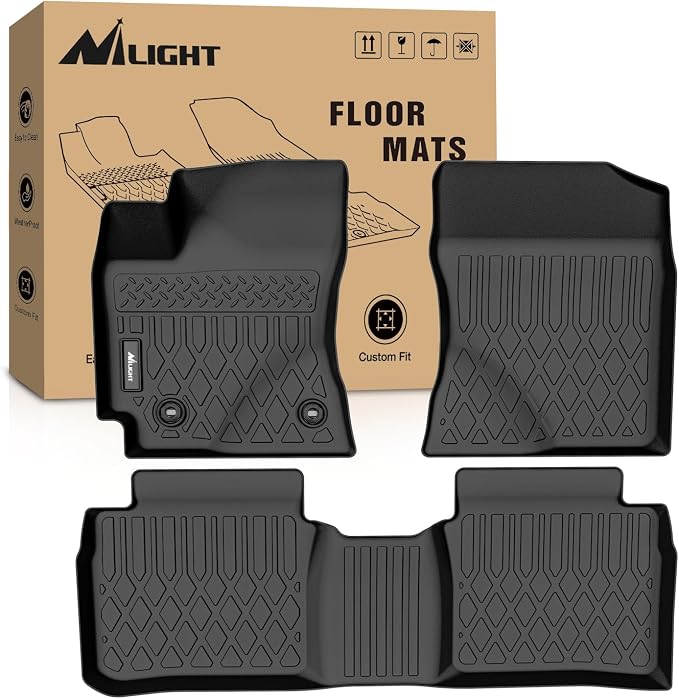 Nilight TPE Floor Mats for Toyota Corolla Sedan 2014 2015 2016 2017 2018 2019,All Weather Custom Fit Heavy Duty Floor Liners