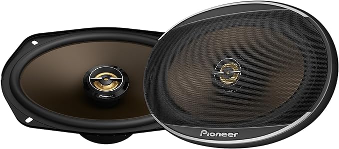 Pioneer A-Series MAX TS-A693FH 6” x 9” 2-Way Speakers (Pair) – 450W Max, Balanced Sound + Smooth Treble, Enhanced Bass, Ideal Factory Upgrade, Installation Adaptors Included