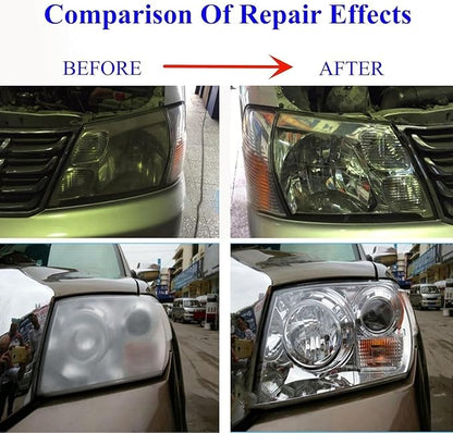 ROYWOO 1600g Car Headlight Restoration Liquid，Auto Headlight Scratch Restoring Fluid，Headlight Lens Polish Repair Liquid for Repair of Scratch,Yellowed, Haze, Cracked Headlamp