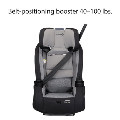 Safety 1st Convertible Car Seat, Convert from Rear to Forward Facing and Belt-Positioning Booster, High Street, From Birth to Age 10, TriMate