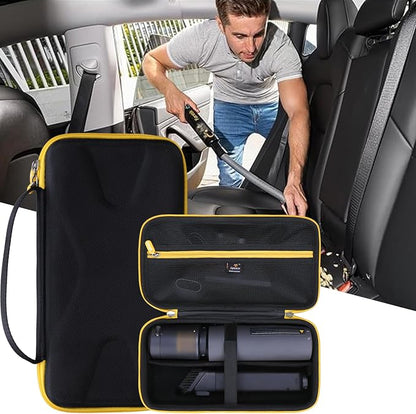 Aproca Case Compatible with HOTO Handheld Car Vacuum Cleaner Cordless, Portable Hard Storage Bag for Accessories (Case Only)