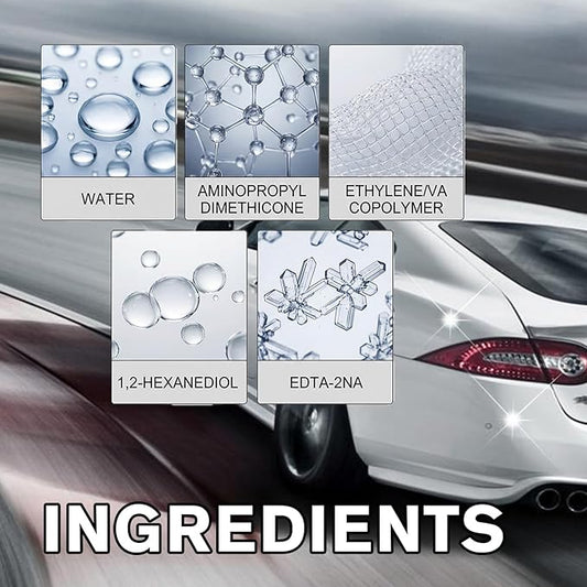 Crystal Serum for Cars – Advanced Graphene Ceramic Coating for Cars,Ultimate Quick Effect Car Coating Spray for Shine & Protection, Nano Coat Restore for Paint, Glass & Wheel (2PCS)