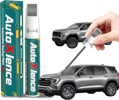 Sterling Metallic(GXD/WA130H) Touch Up Paint Compatible with GMC Car Paint Pen Scratch Repair Automotive Scratch Remover Fix Exact Color Match