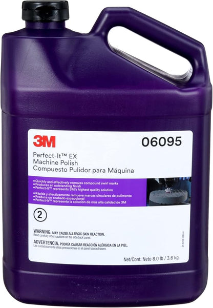 3M Perfect-It EX Machine Polish, 06095, High Performing, 1 gal (8.6 lb)