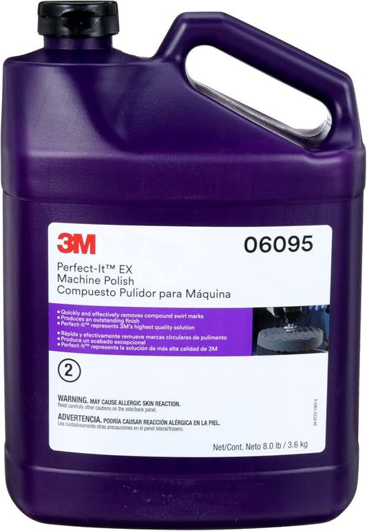 3M Perfect-It EX Machine Polish, 06095, High Performing, 1 gal (8.6 lb)