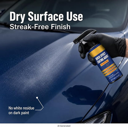 Nano Quick Coat Shiny Car Stuff - 120ml Waterless Car Wash Spray for Post-Wash Detailing, SiO2 Ceramic Gloss Enhancer & Micro-Swirl Reducer, Streak-Free Hydrophobic Finish for Auto Paint (3)