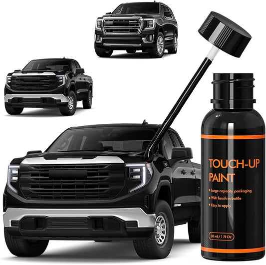 GBA/WA8555/41 Black/Onyx/Void Black Touch Up Paint Compatible With GMC, DIY Car Paint Scratch Repair Kit, Automotive Paints, Quick & Easy Fix Scratch Repair for Sierra/Yukon/Canyon/Savana