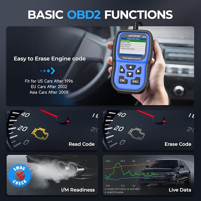 AUTOPHIX 5600 OBD2 Scanner fit for VW Audi, Full System VAG Diagnostic Tool with Oil Reset, EPB, Battery Registration, TPMS, No App or Subscription