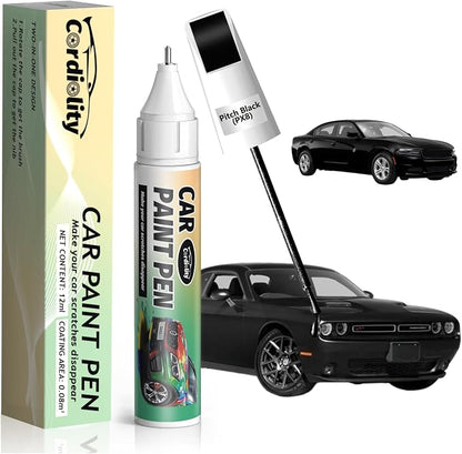 Pitch Black(PX8) Touch Up Paint Pen for Dodge,Car Paint Scratch Repair Pen Quick and Easy Fix Auto Paint Scratch
