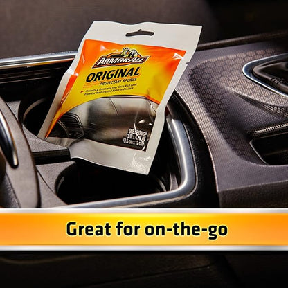 Armor All Protectant Car Sponge, Car Wash Supplies for Cars, Trucks and Motorcycles
