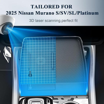 BIBIBO for 2026 Honda Passport Wireless Charging Mat 2026 Honda Passport (RTL/TrailSport Elite/TrailSport) Center Console Charging Mat 2026 Passport Console Insert Organizer 2026 Passport Accessories