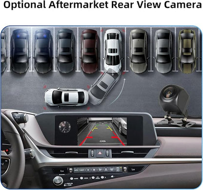 Decoder Adapter Retrofit Kit Compatible with Lexus of 2018-2021 ES/UX/NX/IS/ES300H, 2021-2023 GX460, 2009 RC300, Support Wireless CarPlay Android Auto/Voice Control/Mirror Link/Camera/USB Drive