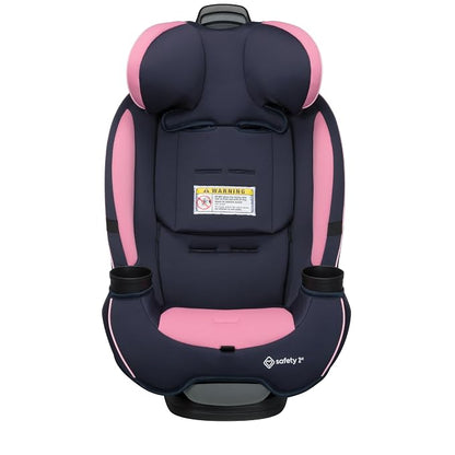 Safety 1st Grow and Go All-in-One Convertible Car Seat, Rear Facing, 5-40 lbs, Forward Facing (30–65 lbs), High Back Booster Seat 40-100 pounds, Vineyard Girl