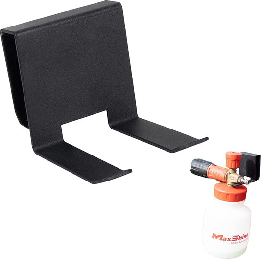 Maxshine Universal Foam Cannon Bucket Mount – Durable Holder for Hanging Foam Cannons – Professional Car Detailing Accessory for Garage Storage & Mobile Detailing Supplies Setup