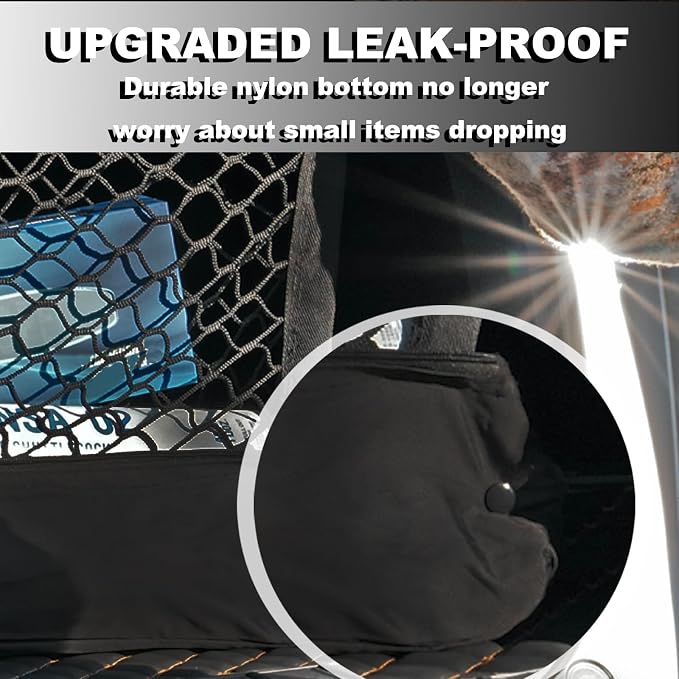 Envelope Style Cargo Net Compatible with Chevrolet Chevy Tahoe, GMC Yukon New 2026 2025 2024 2023 2022 2021 2020 2019 2018 2017 2016 2015 Trunk Car Rear Tailgate Touring Netting