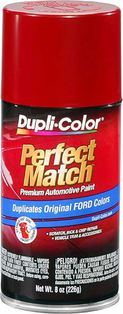 Dupli-Color Perfect Match Premium Automotive Paint, Candy Apple Red, 8 oz