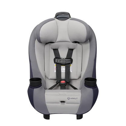 Safety 1st Ellaris 3-in-1 Convertible Car Seat, Slim Fit Design, Rear & Forward-Facing, 5-Position Headrest, Travel-Friendly with Machine-Washable Seat Pad, London Blue
