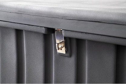 Buyers Products 1712260 Black Poly All-Purpose Storage Chest , 18.8 cu. ft, Made In The USA, Dent-Resistant Lockable Storage Box for Truck, Trailer, Dock, or Deck, High-Density Polyethylene