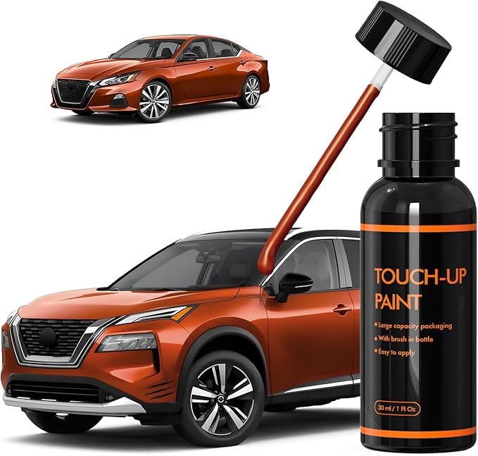 EBL Sunset Drift Touch Up Paint for Nissan, DIY Car Paint Scratch Repair Kit, Automotive Paints, Quick & Easy Fix Scratch Repair for Rogue/Altima/Leaf/Murano/Maxima