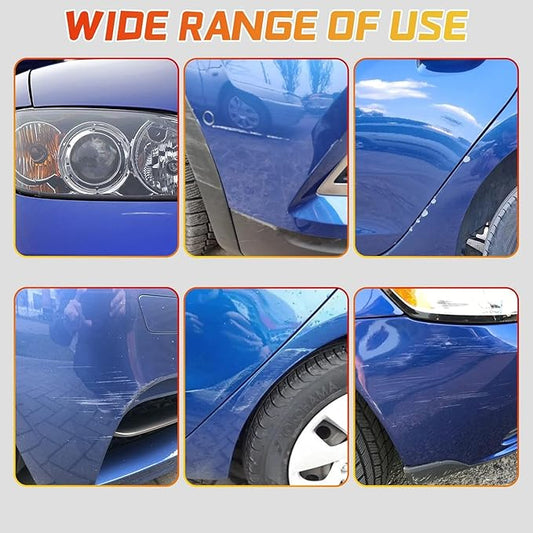 Touch Up Paint Pen for Cars, Car Paint Scratch Repair, 2-In-1 Car Touch Up Paint Fill Paint Pen, Quick & Easy Solution to Repair Minor Automotive Scratches 0.8 fl oz (Blue)
