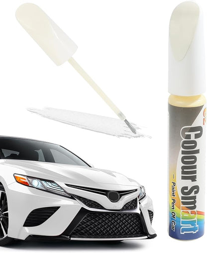 SCUARI Touch Up Paint Pen,Car Paint Pen,Car Paint Scratch Repair,Car Accessories Car Scratch Remover Pen,Car Touch Up Paint,Car Paint Scratch Repair,Paint Pen for Cars Paint Scratch Repair (White)