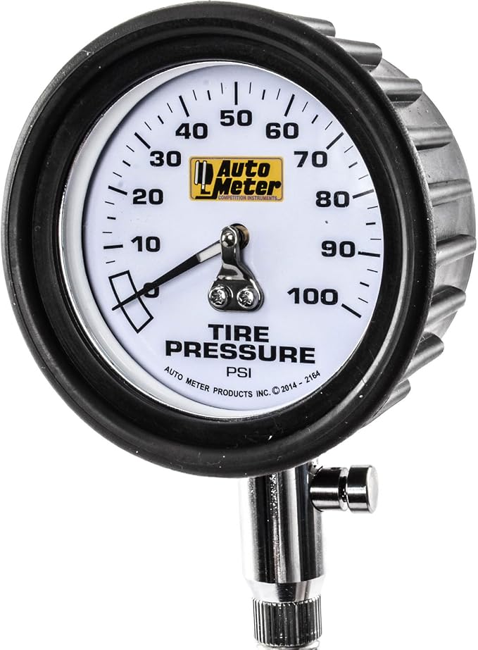 Auto Meter 2164 100 psi Tire Pressure Gauge
