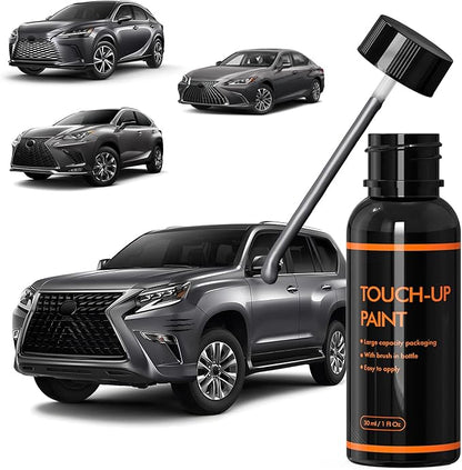 1H9 Nebula Gray Touch Up Paint for Lexus, DIY Car Paint Scratch Repair Kit, Automotive Paints, Quick & Easy Fix Scratch Repair for RX/NX/ES/GX/IS/LS/UX/RC/LX