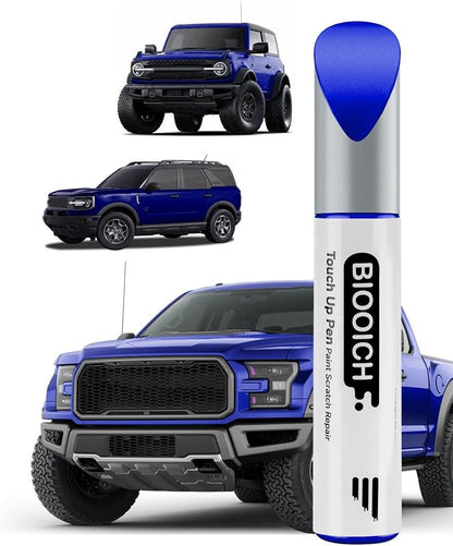 Touch Up Paint Pen Exact Color Match Car Chip and Scratch Repair (for Ford, Deep Impact Blue(J4))