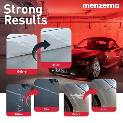 menzerna Medium Cut Polish 2500" I Abrasive Polishing Compound for Medium Scratches and Signs of Use I Buffing and Polishing Compound for Scratch Repair & a Glossy Finish I Silicone Free I 8 fl oz.