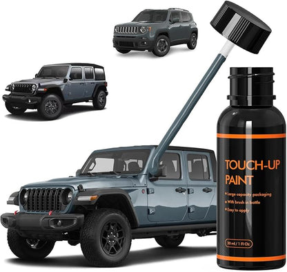 PDS/LDS Anvil Touch Up Paint for Jeep, DIY Car Paint Scratch Repair Kit, Automotive Paints, Quick & Easy Fix Scratch Repair Compatible with Wrangler/Renegade/Gladiator